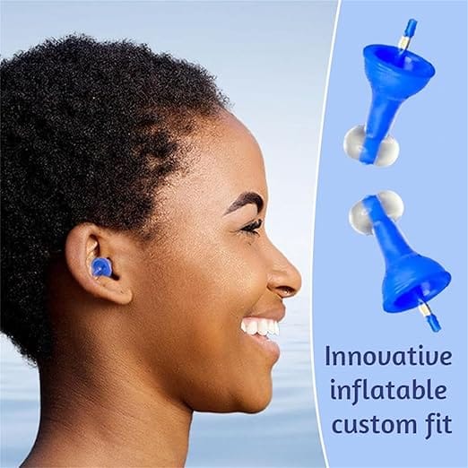 Innovative Inflatable Silicone Earplugs (Set of 4) | Ear Plugs Silicone Earplug For Sleeping Noise Reduction Innovative Inflatable Silicone Earplugs (Set of 4)