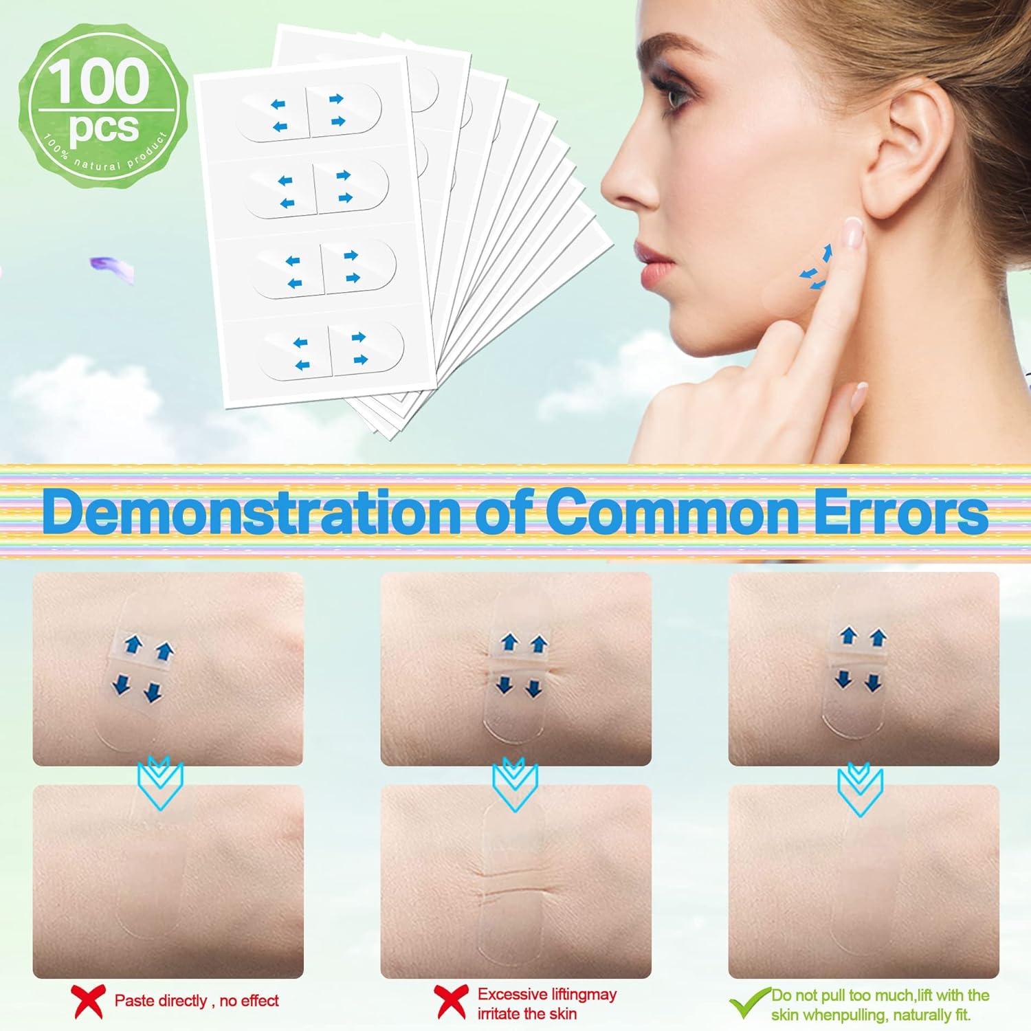 Invisible Face Lift Tape (59% OFF) Invisible Face Lift Tape (59% OFF)