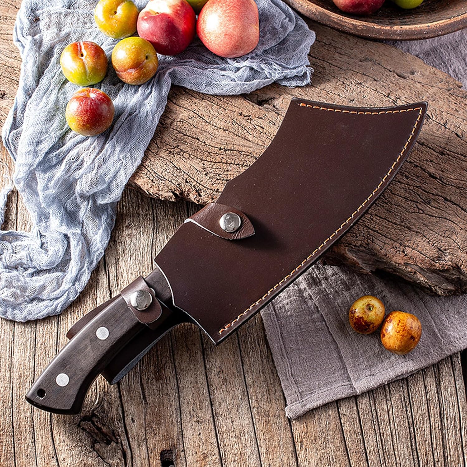Japanese Dragon Slicer Knife | Dragon Knife Hand Made Steel Forged Titanium Japenese Knife Japanese Dragon Slicer Knife