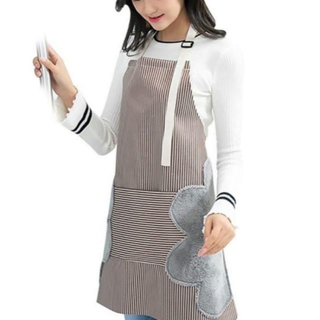 Kitchen Apron Chef Cooking Dress Apron Coat For Ladies And Men Kitchen Apron (Buy 1 Get 1 Free)