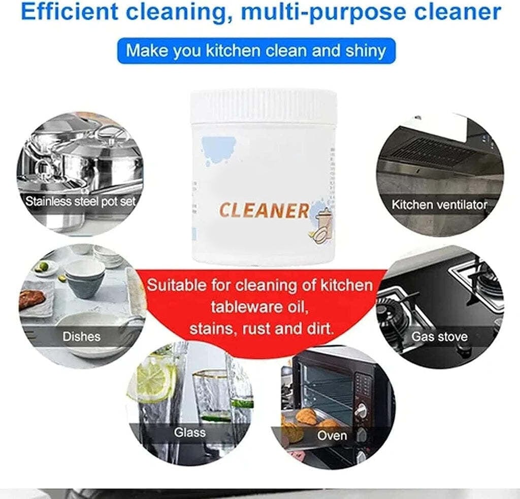 Kitchen Cleaning Powder (Pack of 2) | Kitchen Cleaning All Purpose Cleaner Cleaning Kitchen Products Kitchen Cleaning Powder (Pack of 2)