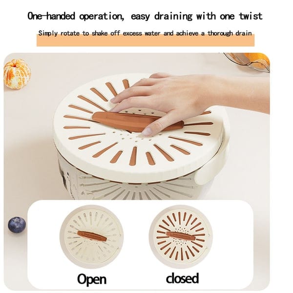 Kitchen Colander Bowl (2 Bowls) | Kitchen Storage Containers Tools Cleans Fruits And Vegetables In Bowls Kitchen Colander Bowl (2 Bowls)