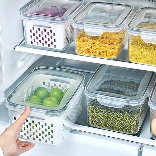 Kitchen Food Storage Container Set (Set of 3) Kitchen Food Storage Container Set (Set of 3)
