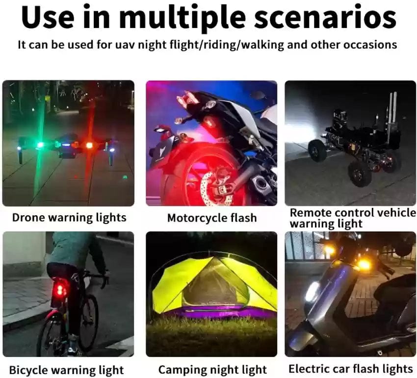 Led Light Bike Night Usb Light Outdoor Car Light Signal Helmet Light - Helmet Exterior Night Signal Light With USB Exterior Night Signal Light With USB