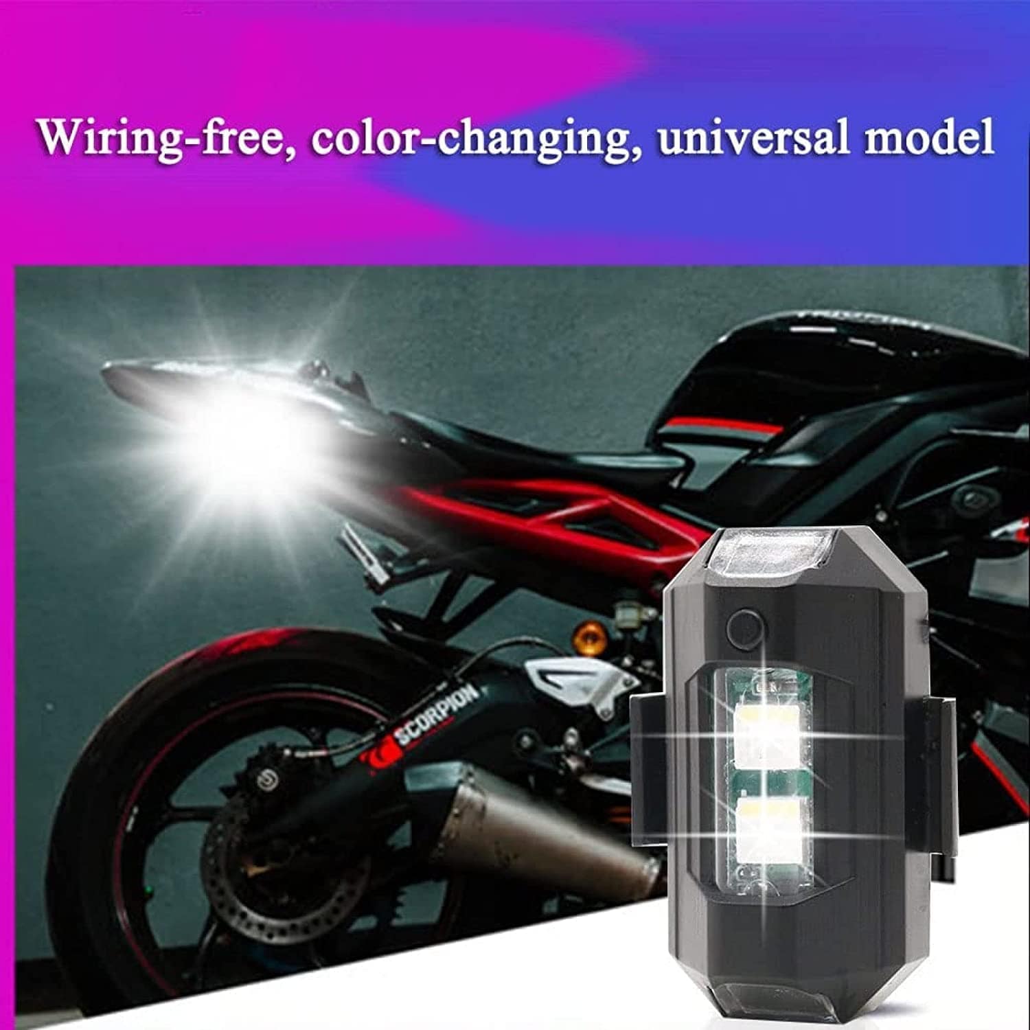 Led Light Bike Night Usb Light Outdoor Car Light Signal Helmet Light - Helmet Exterior Night Signal Light With USB Exterior Night Signal Light With USB