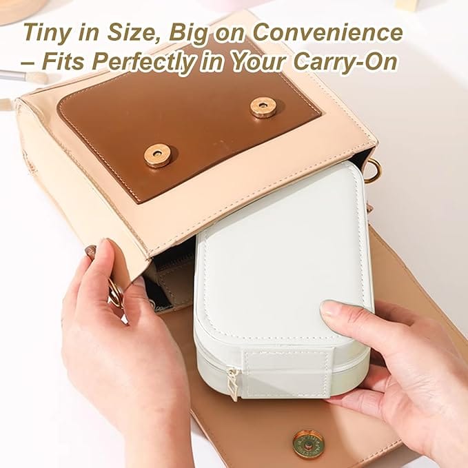 LED Makeup & Jewellery Organiser | Makeup Box Organiser Cosmetics Product Storage Organizer LED Makeup & Jewellery Organiser