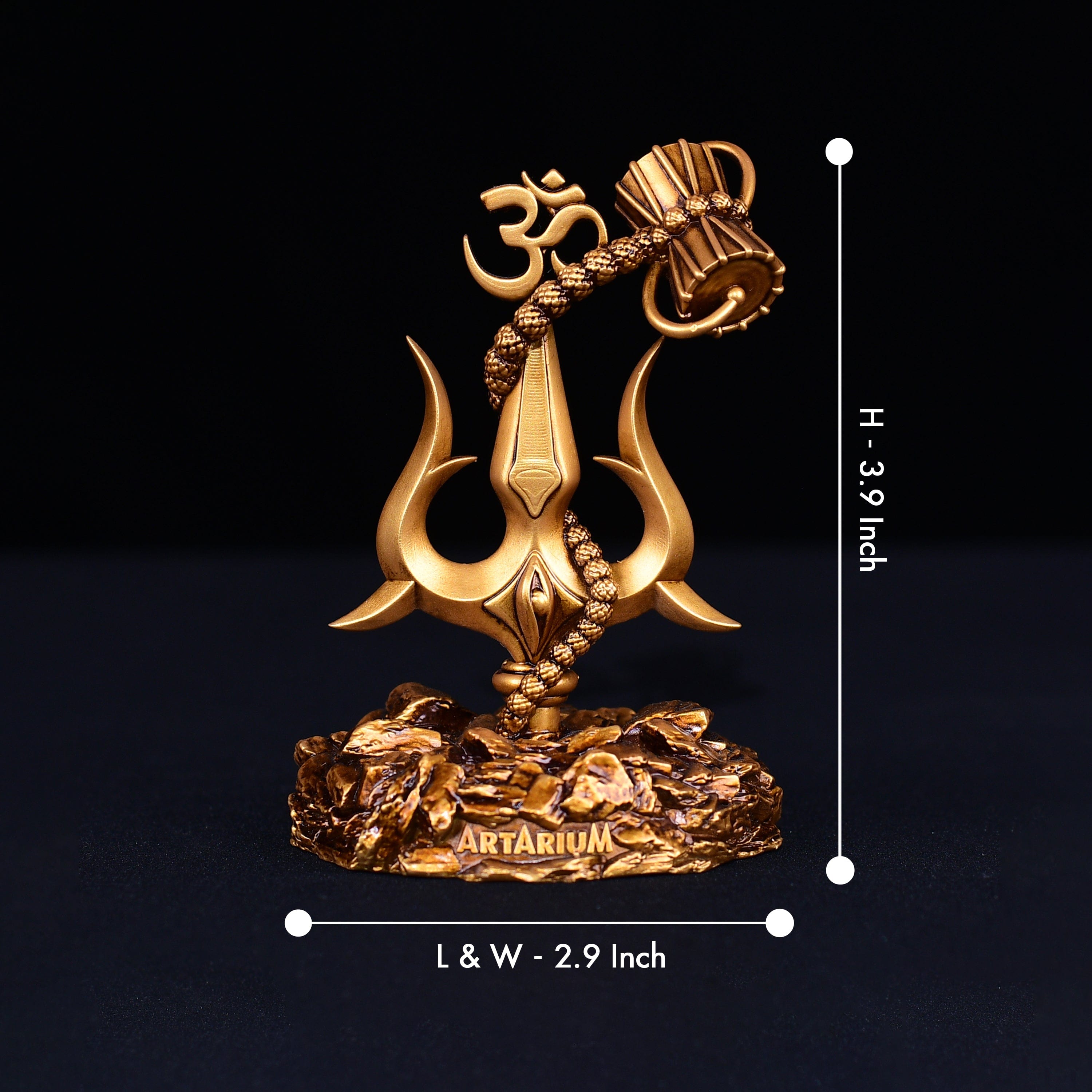 Lord Shiva Trishul With Damru Car Dashboard Ornament | Lord Shiva Mahadev God Trishul With Damru Car Dashboard Shiva Trident Car Dashboard Lord Shiva Trishul With Damru Car Dashboard Ornament