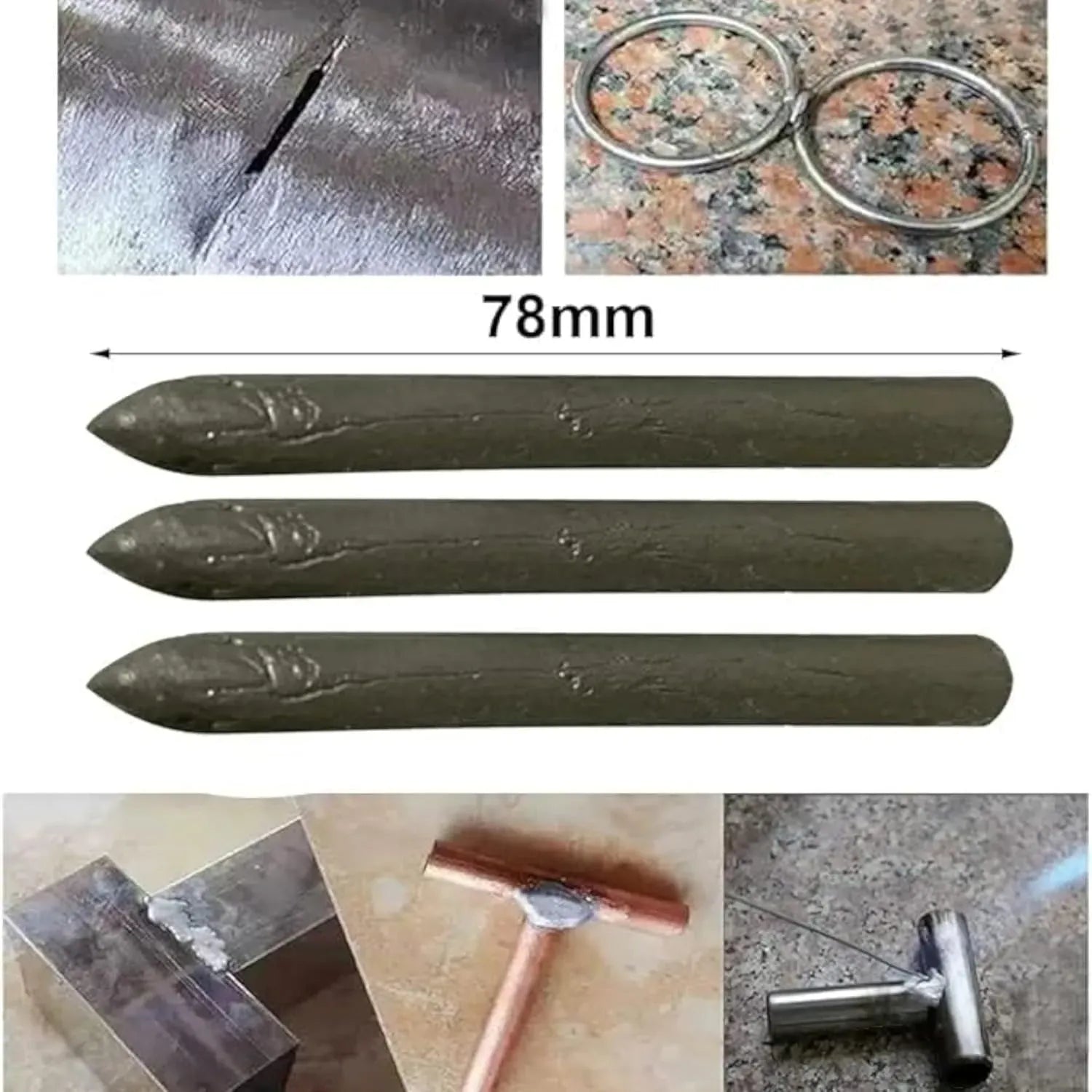 Low Temperature Universal Metal Welding Rod: Easy, Flux-Free, No Gas Needed Low Temperature Universal Metal Welding Rod: Easy, Flux-Free, No Gas Needed