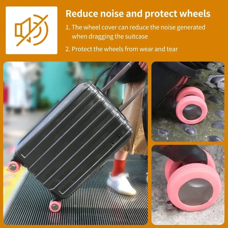 Luggage Compartment Wheel Protection Cover (Pack of 4) Luggage Compartment Wheel Protection Cover (Pack of 4)