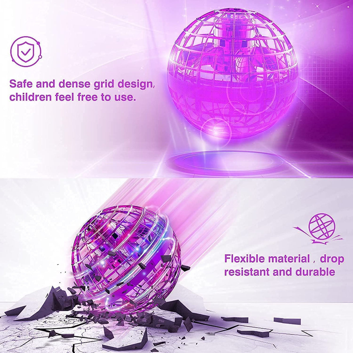 Airobixo Flying Orb Ball Toy
