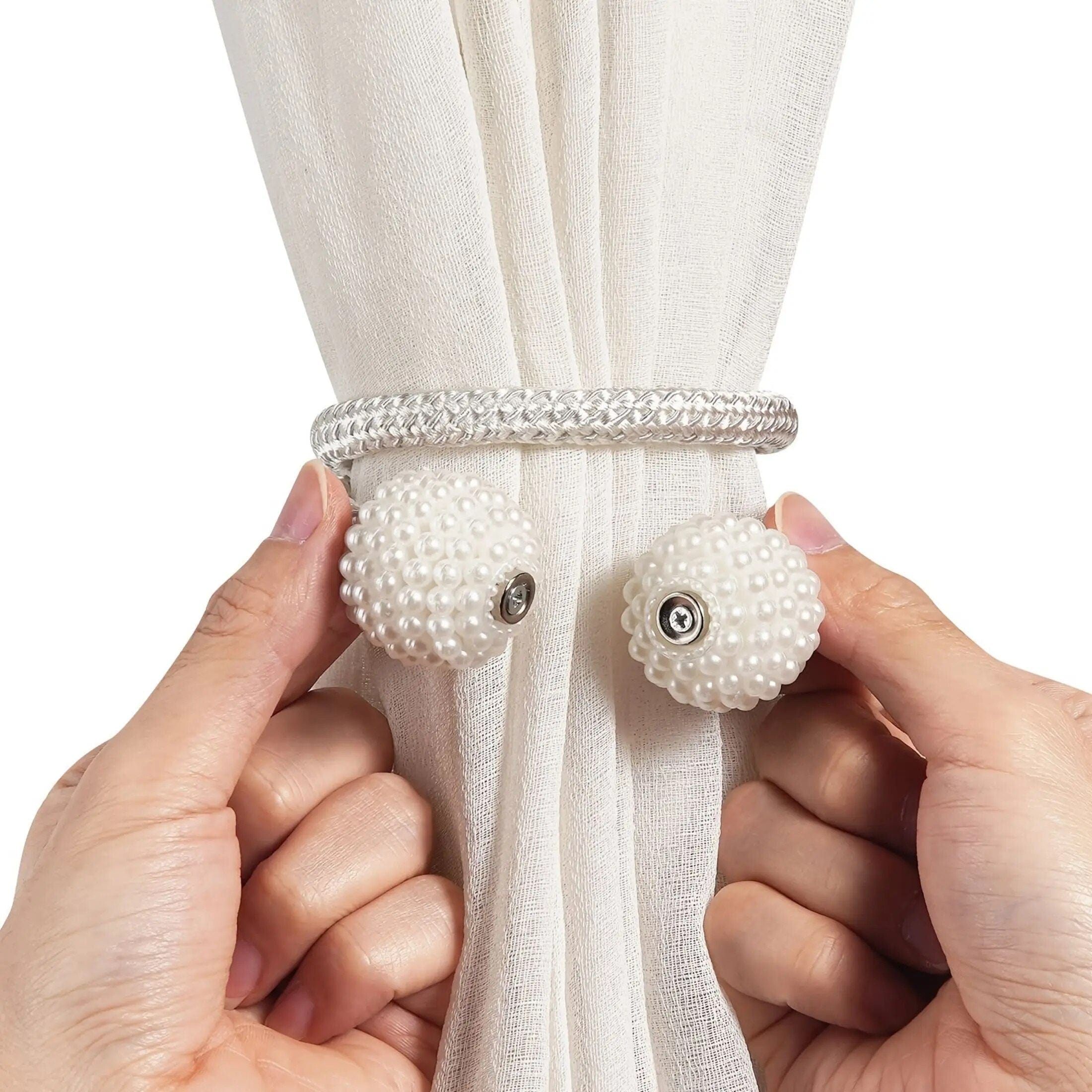 Magnetic Curtain Tiebacks Home Improvement Magnetic Curtain Tiebacks