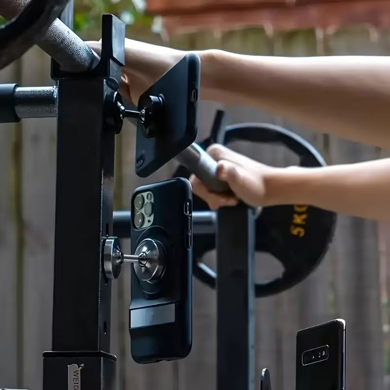 Magnetic Phone Holder | Mobile Stand Holder Magnetic Phone Mount For Cars Gym Wall Mounts Magnetic Phone Holder