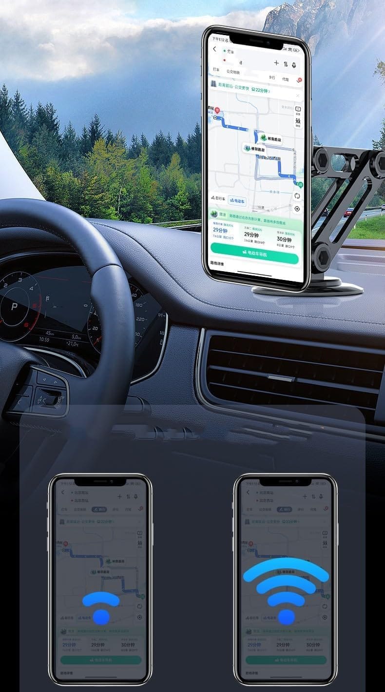 Magsafe Adjustable Arm | Phone Holder Mobile For Car Stand Magnetic Mount Suction Phone Mount Magsafe Adjustable Arm
