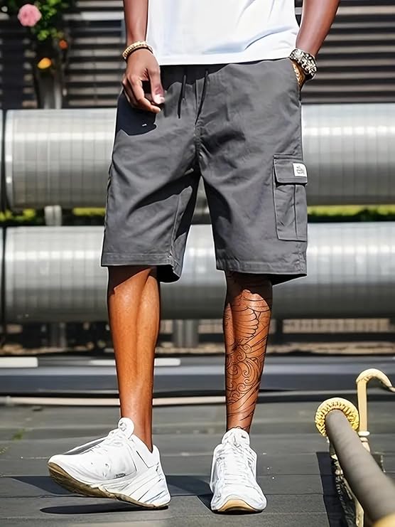 Men's Cotton Cargo Shorts (pack Of 3) | Menwear Shorts Cargo Men Casual Short Men's Cargos Combo - Men's Cotton Cargo Shorts (pack Of 3) Cotton Cargo Shorts (Pack of 3)