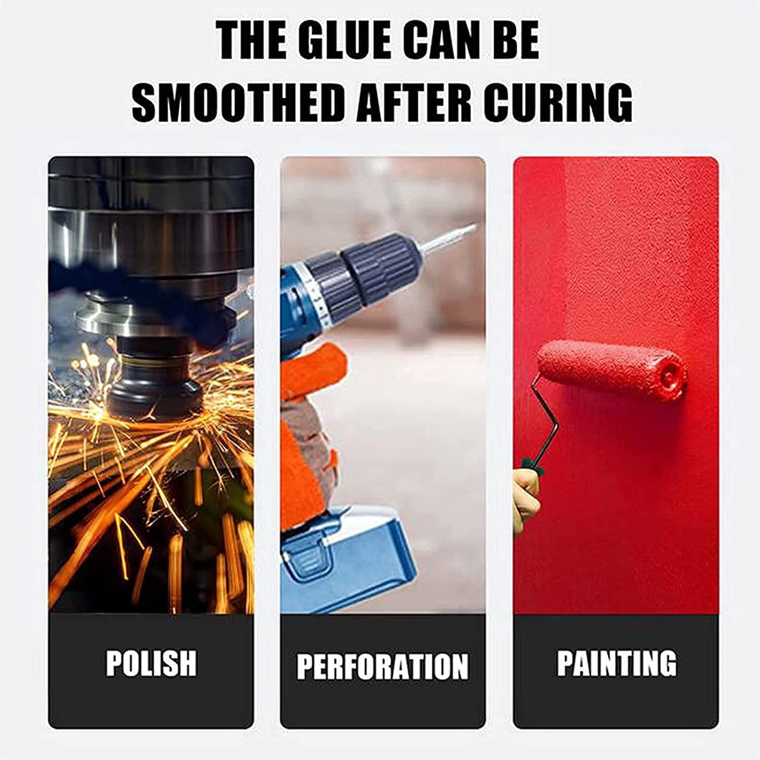 Metal Glue Epoxy Adhesive Steel Filler Waterproof Glue Metal Glue Epoxy Adhesive - Buy 1 Get 1 Free