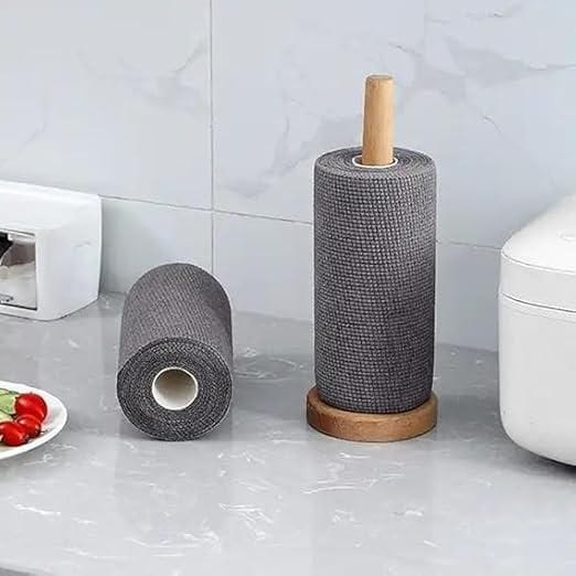 Microfiber Cleaning Cloth Roll | Microfiber Cloth Dust Cleaning Dusting Glass Kitchen Wiping Clothes Microfiber Cleaning Cloth Roll