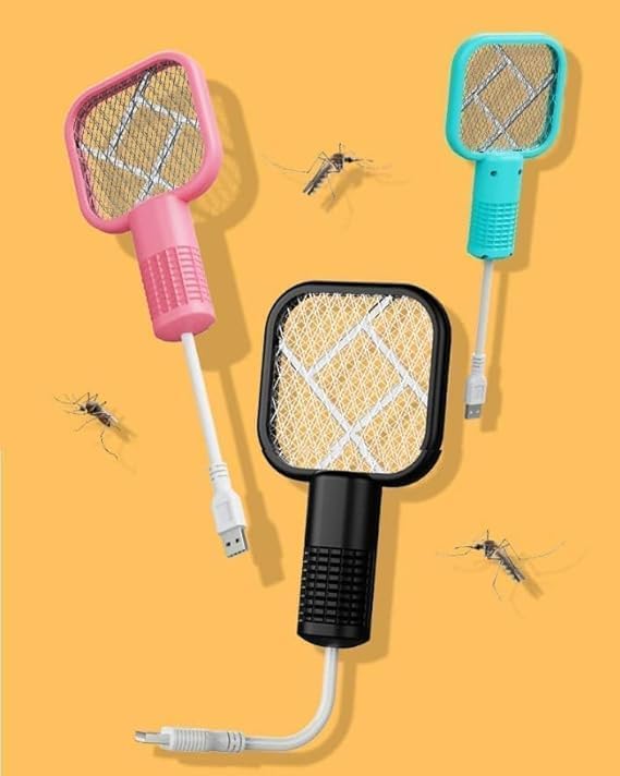 Mini Mosquito Eliminator Racket | Mosquito Killer Repellent Racket Electric Insect Zapper  Mini Mosquito Eliminator Racket