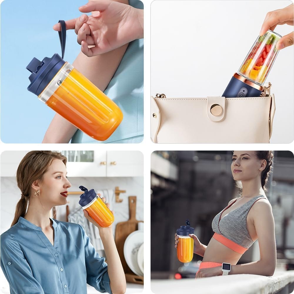 Mini Portable Blender | Portable Blender Fruit Mixer Juice Grinder Mini Juicer Mixing Jar Mini Portable Blender