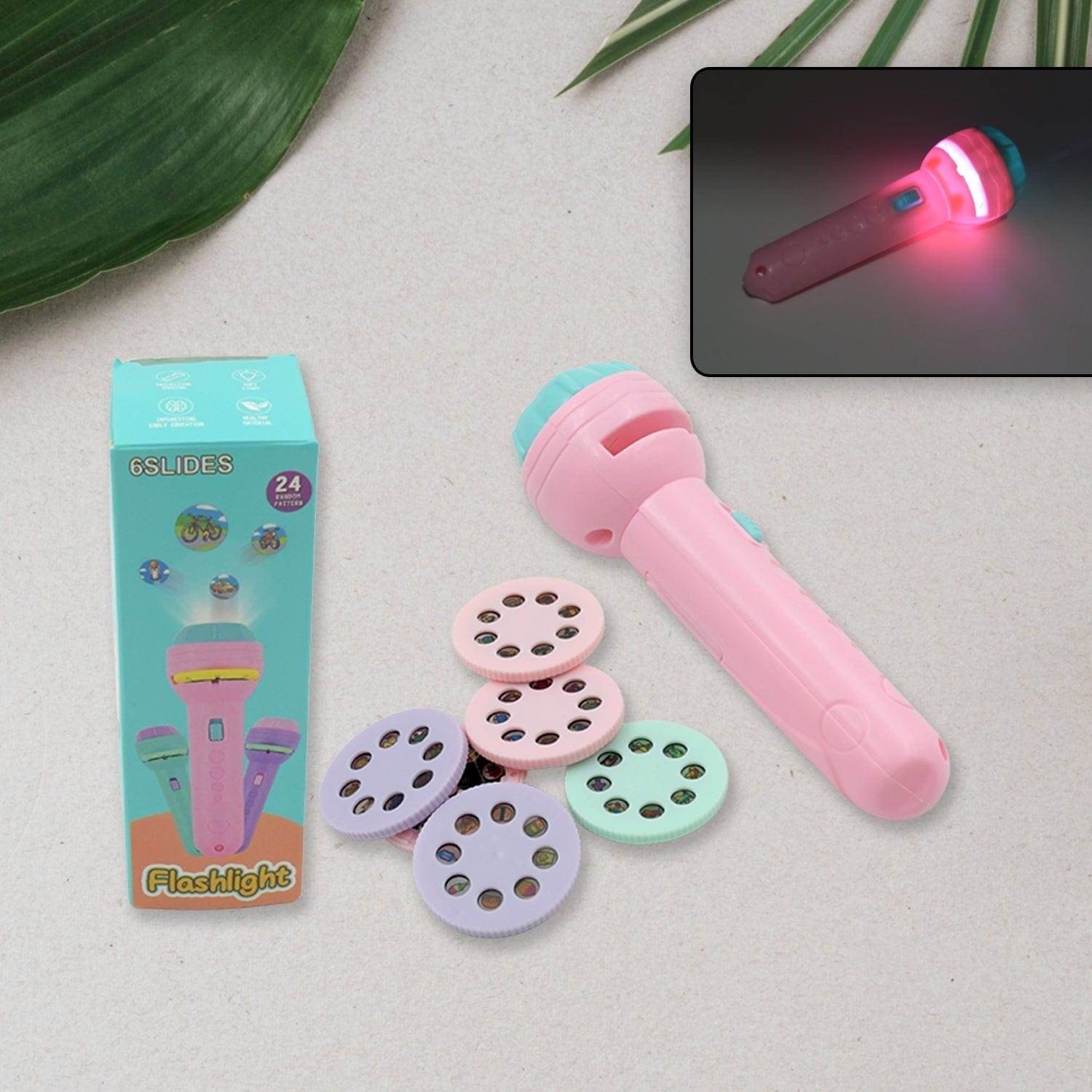 Mini Slide Projector Flashlight Torch For Kids Mini Slide Projector Flashlight Torch For Kids