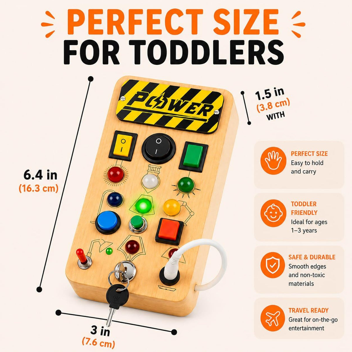 Montessori Busy Board | Montessori Busy Board Activity Toys Infants Sensory Development Toy Montessori Busy Board
