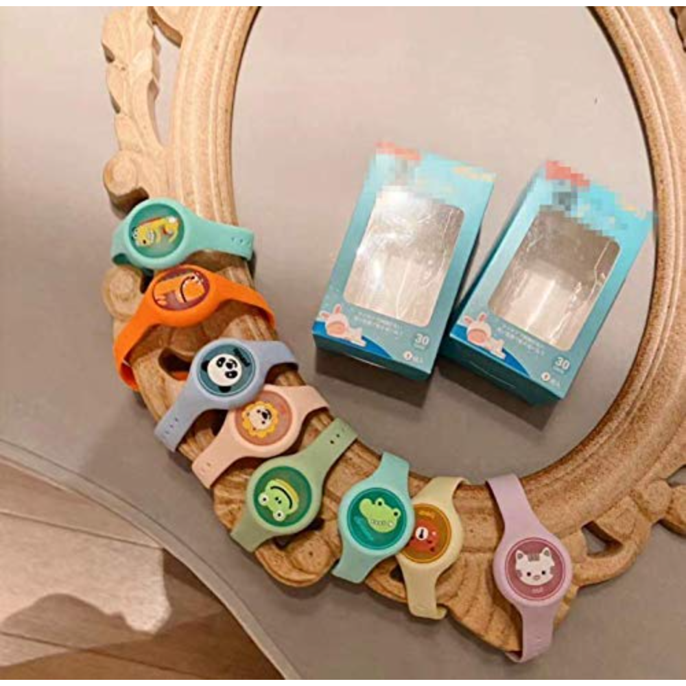 Mosquito Repellent Wristband for Kids (Pack of 3) | Mosquito Repellent Patches Natural Herbal Anti Mosquitoes Wristband - Mosquito Repellent Wristband for Kids (Pack of 3)