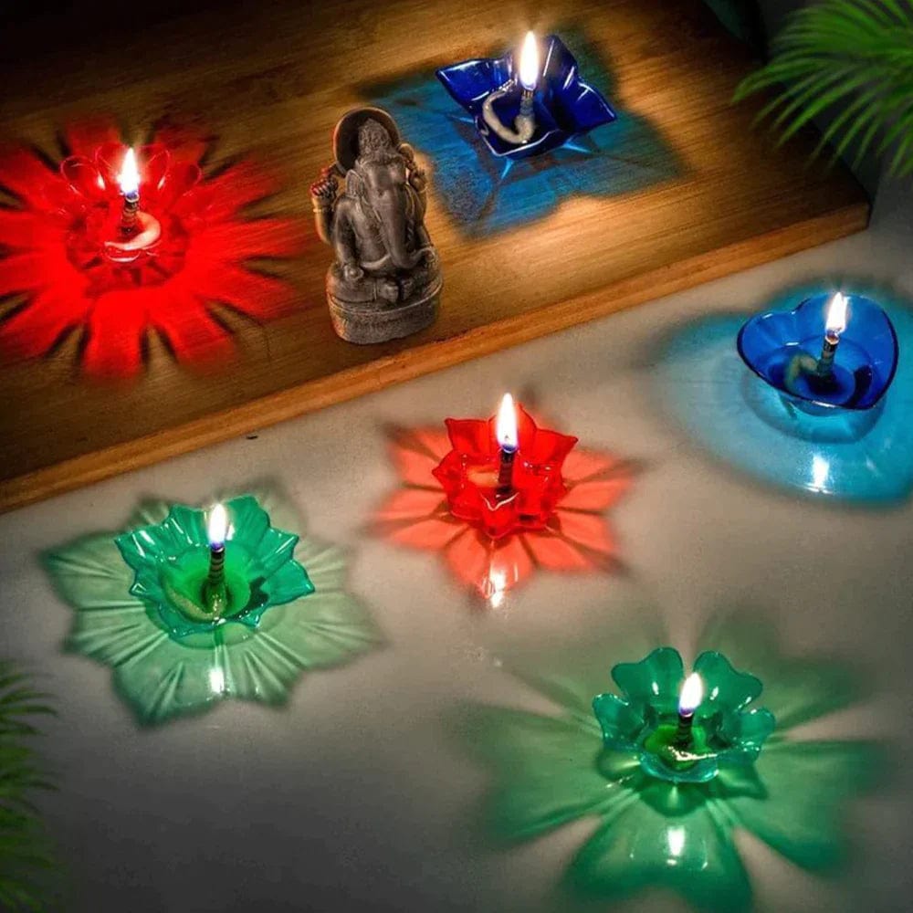 Multi Shape Water Sensor Reflection Diya Multi Shape Water Sensor Reflection Diya