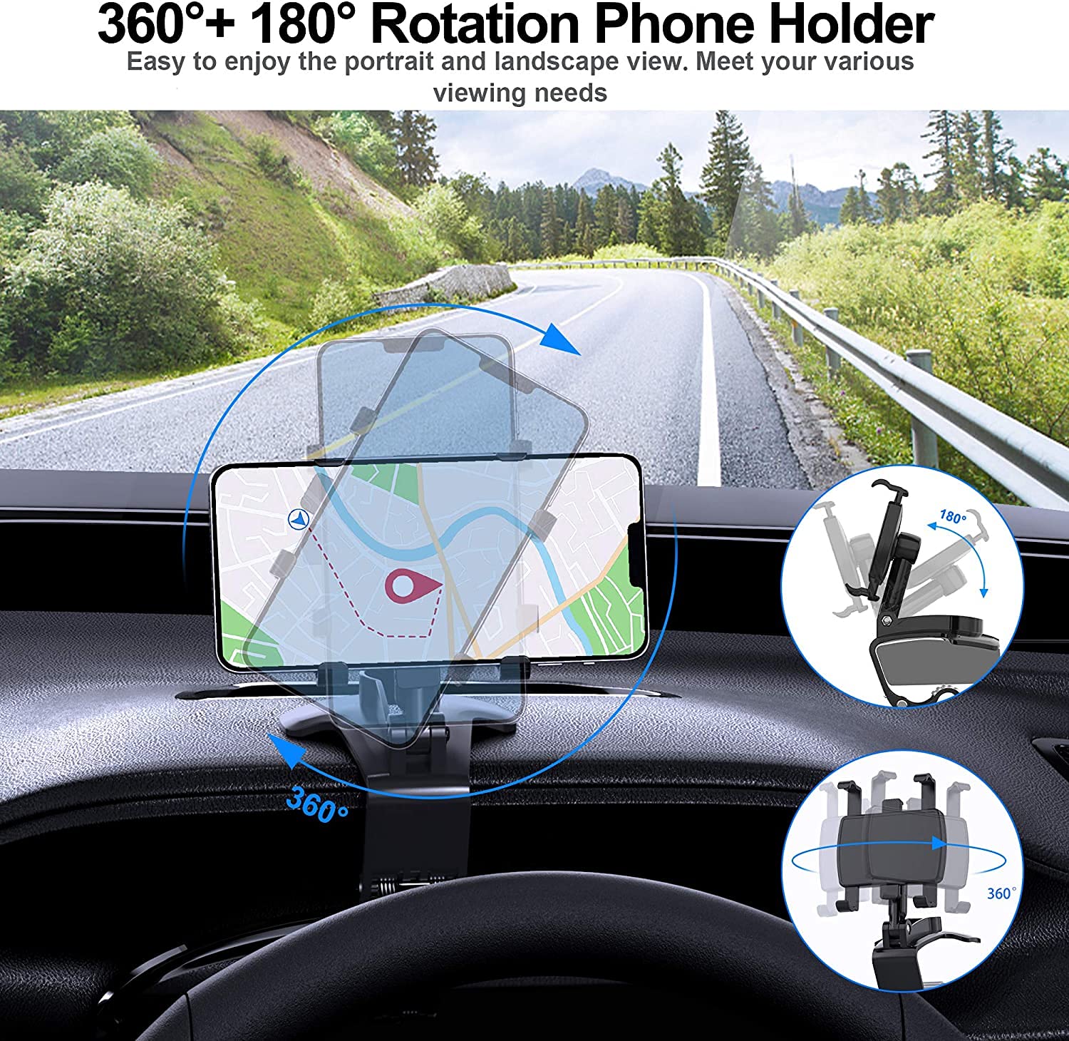 Multifunctional Car Dashboard Mobile Phone Holder Multifunctional Car Dashboard Mobile Phone Holder