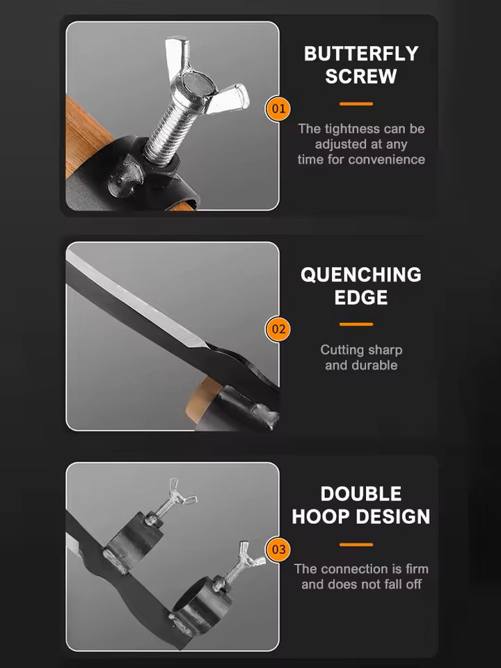 Multifunctional Portable Grass Sickle Cutter Head | Grass Cutting Machinery Sickle Tool Cutter For Grass Pruning - Multifunctional Portable Grass Sickle Cutter Head