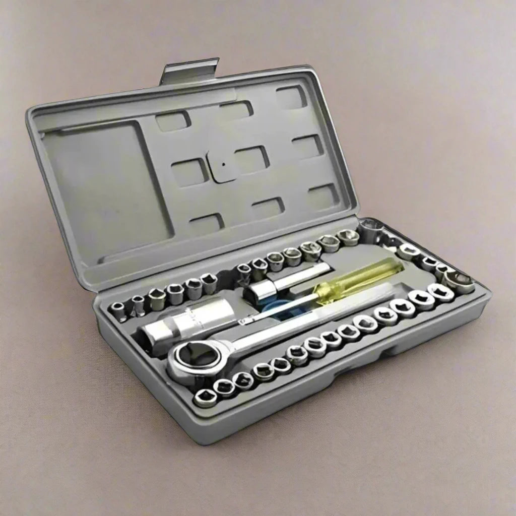 Multipurpose 40 In 1 Screwdriver Tool Kit Set | Home Toolkit Car & Bike Accessories Multipurpose 40 In 1 Screwdriver Tool Kit Set