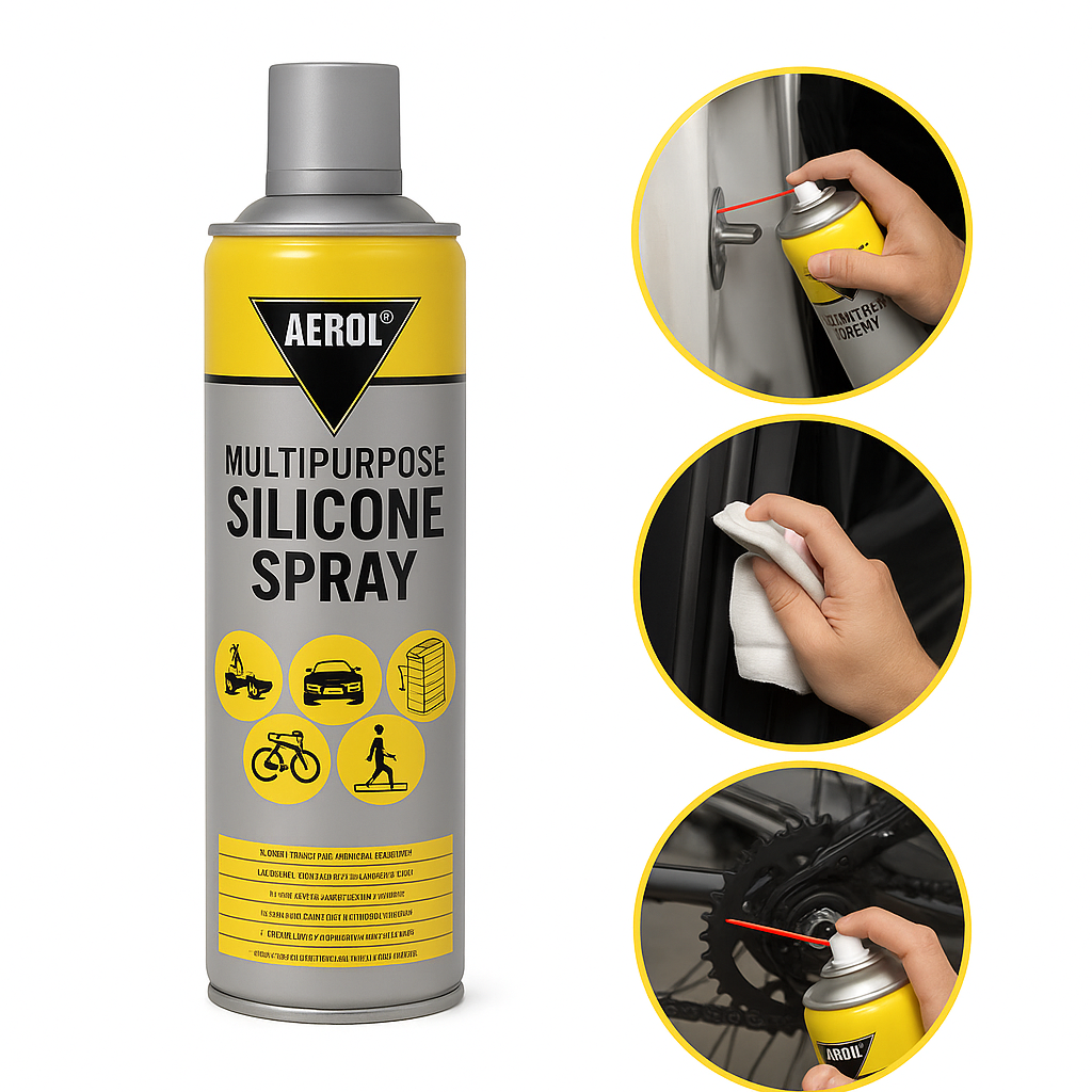 Multipurpose Silicone Spray | Lubricant Oil Silicone Spray Grease Aerosol Oil Cleaning Car Care - Multipurpose Silicone Spray