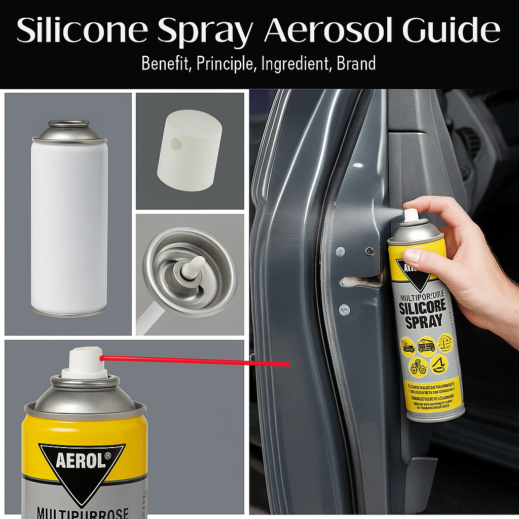 Multipurpose Silicone Spray | Lubricant Oil Silicone Spray Grease Aerosol Oil Cleaning Car Care - Multipurpose Silicone Spray
