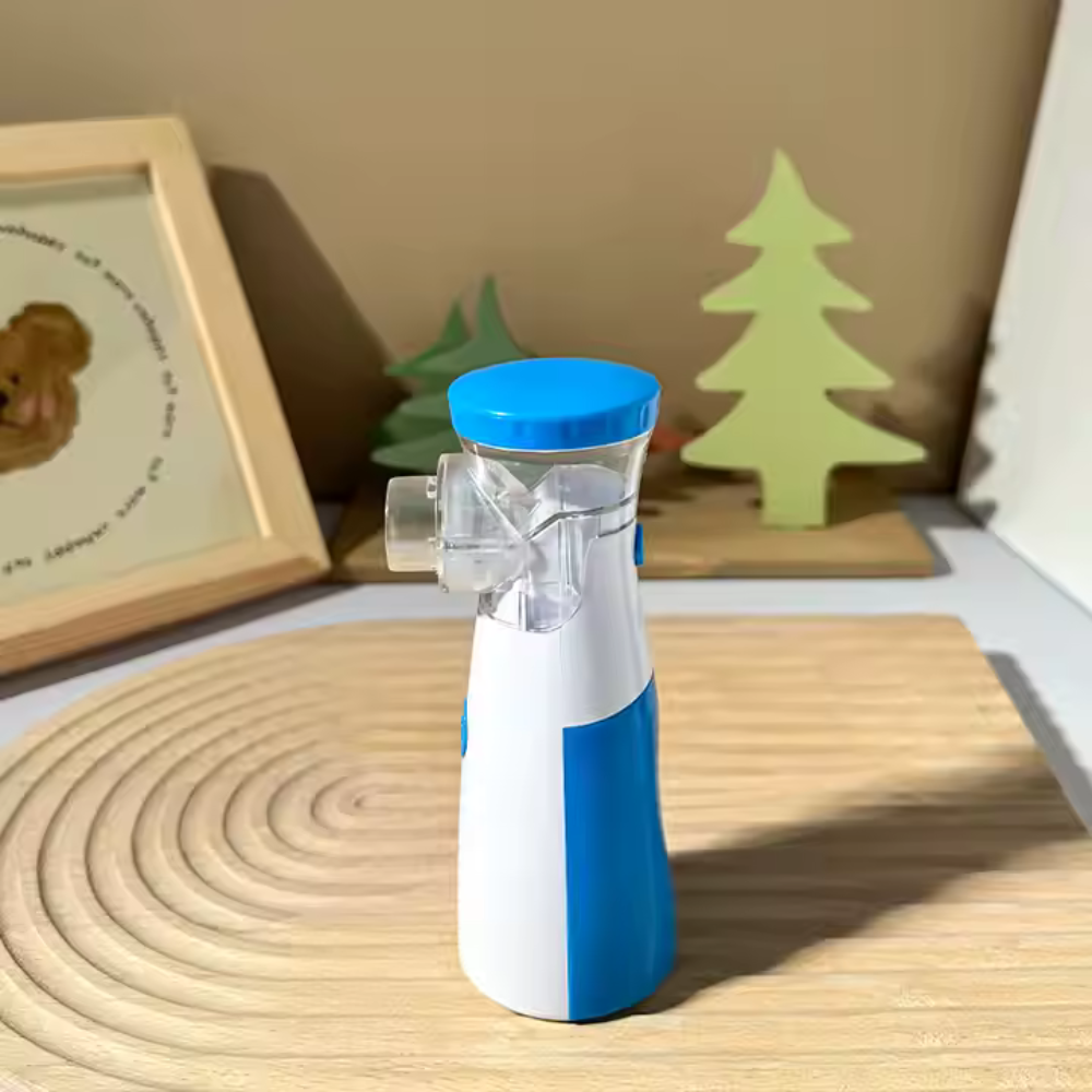 Nebulizer Machine | Nebuliser Machine Portable Asthma Nebulizer Kit Reperatory Machine - Nebulizer Machine (With Free Thermometer)