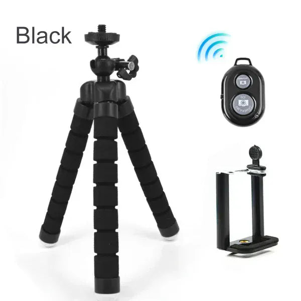 Octopixo  Flexible Mini Octopus Tripod | Tripod For Phone Camera Mobile Holder Mount Smartphone Flexible Octopixo Flexible Mini Octopus Tripod
