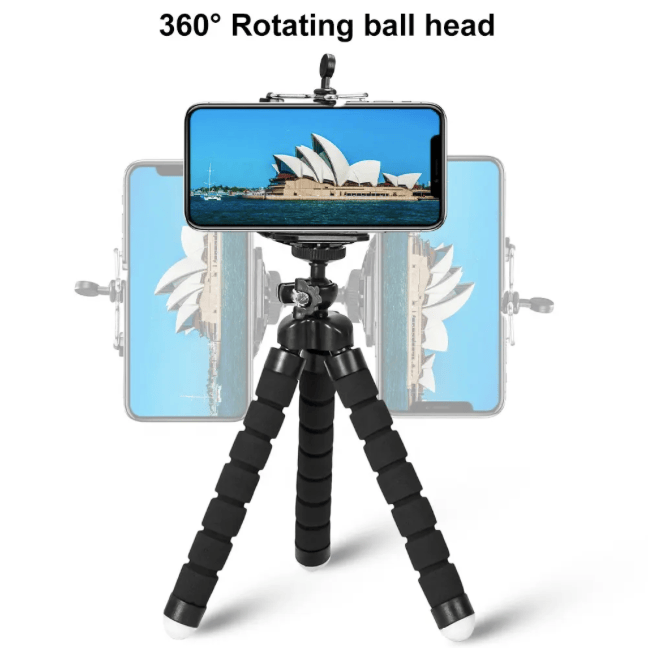 Octopixo Flexible Mini Octopus Tripod | Tripod For Phone Camera Mobile Holder Mount Smartphone Flexible Octopixo Flexible Octopus Tripod