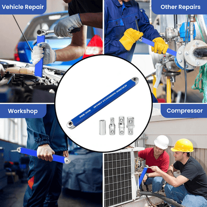 Offset Extension Wrench | Torque Wrench Tool Kit Spanner Set Socket Ratchet Tools  Offset Extension Wrench