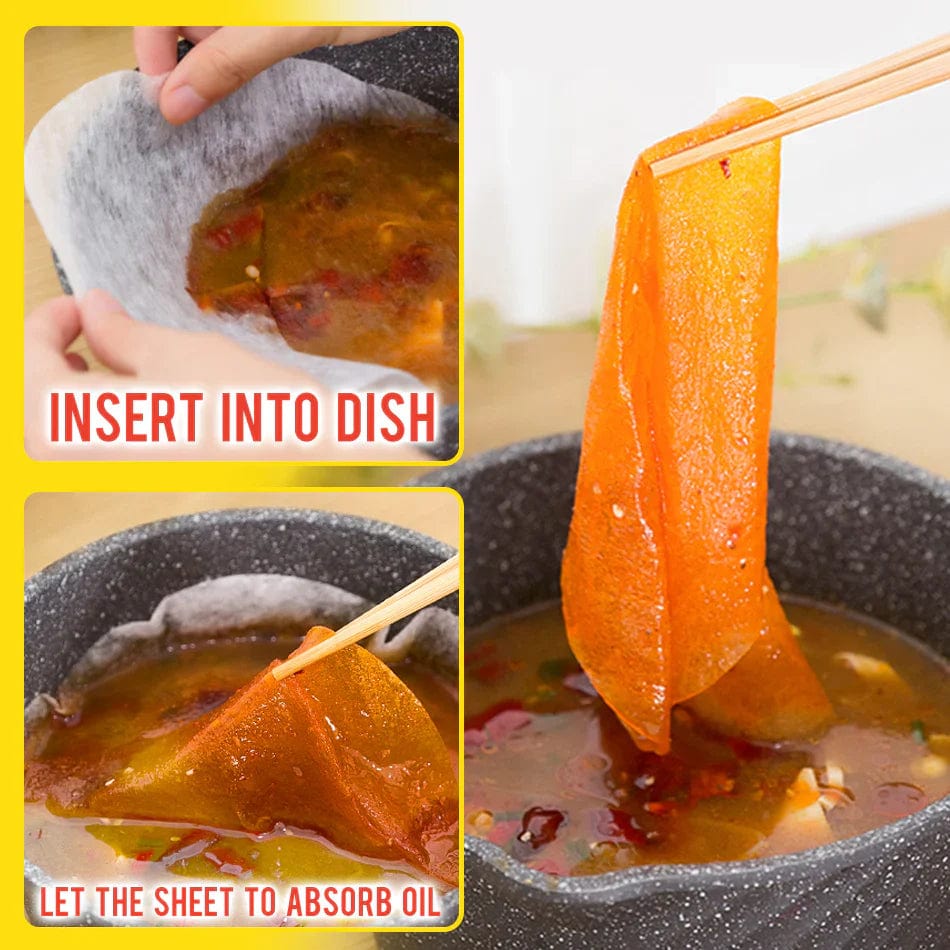 Oil Absorbing Paper (Pack of 50 Sheets) Oil Absorbing Paper (Pack of 50 Sheets)