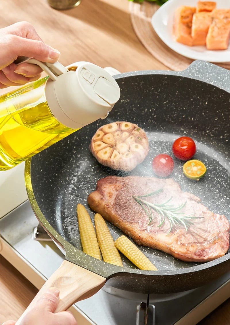 Oil Dispenser Cooking Food Canister Container Oil Bottle For Kitchen Oil Dispenser And Sprayer