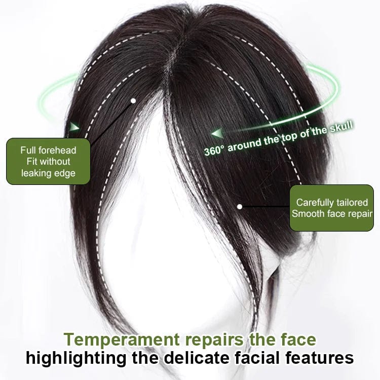 Partial Bangs Hair Piece Partial Bangs Hair Piece