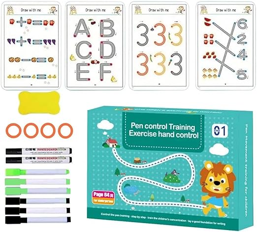 Pen Control Handbook | Free Book Drawing Improve Handwriting Activities Book Training Writing - Pen Control Handbook