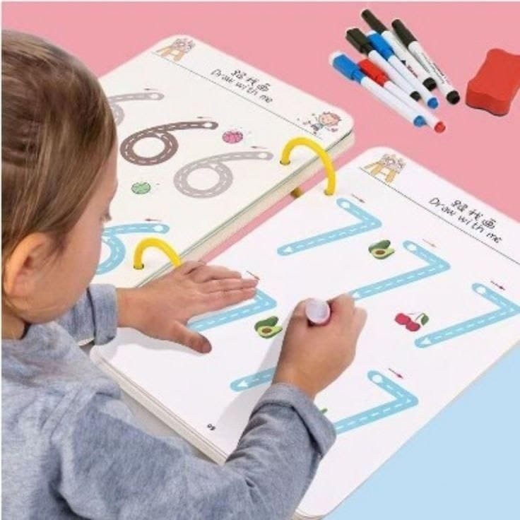 Pen Control Handbook | Free Book Drawing Improve Handwriting Activities Book Training Writing Pen Control Handbook