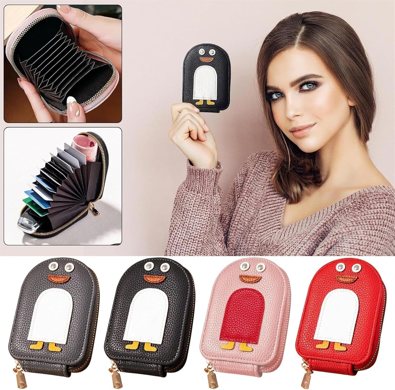 Penguin Card Holder Penguin Card Holder