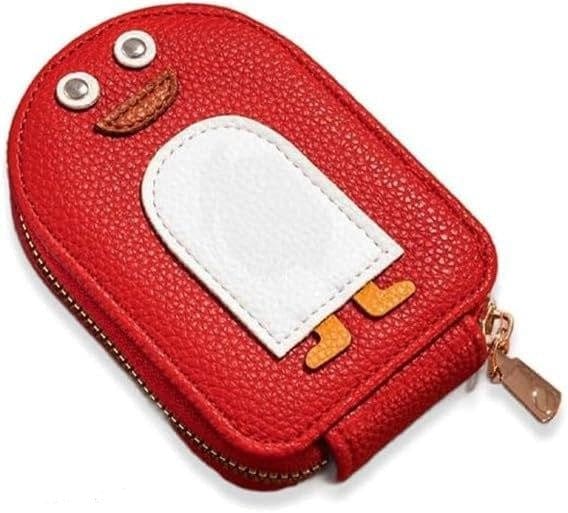 Penguin Card Holder Red Penguin Card Holder