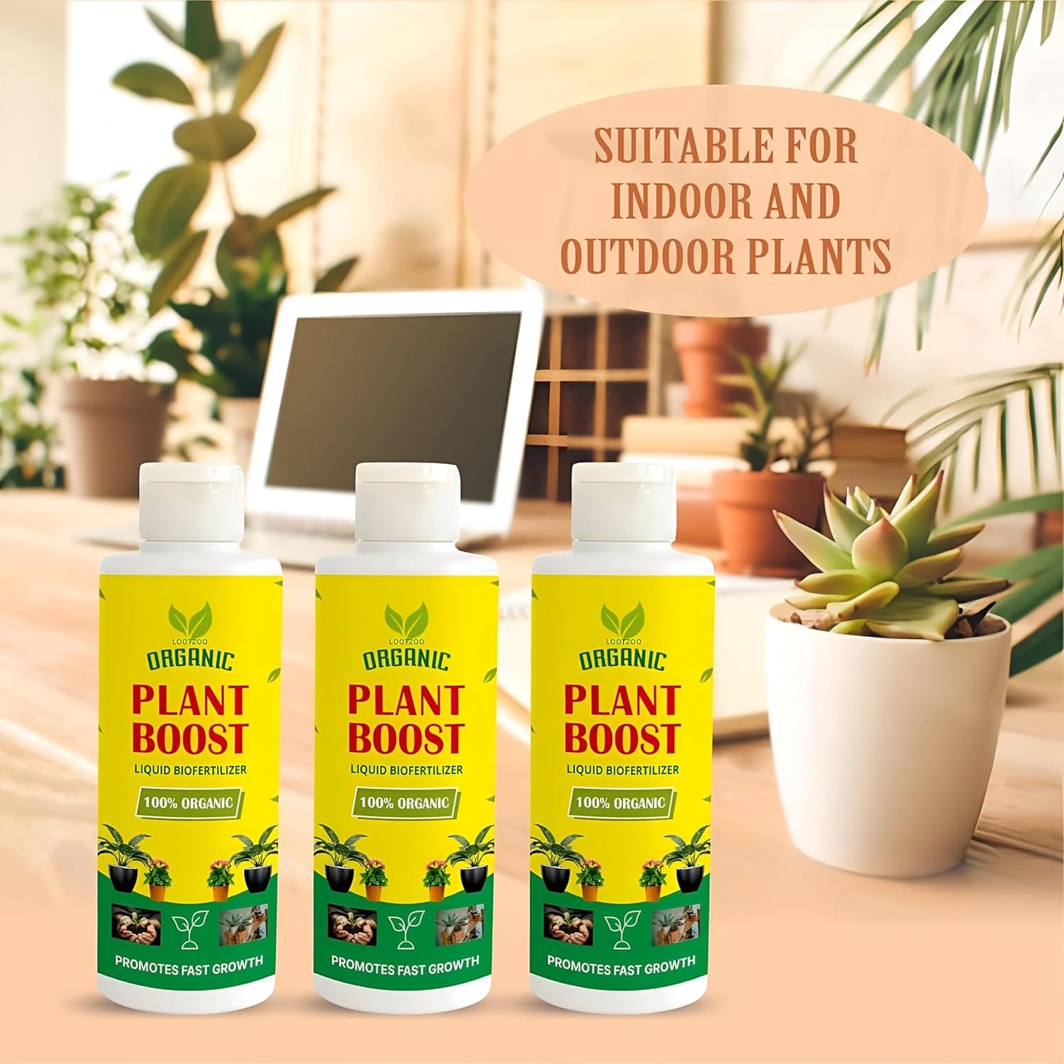 Plant Growth Liquid Fertiliser | Plant Nutrients Hormone Fertilizers Growth Regulators In Plant  Plant Growth Liquid Fertiliser (Buy 1 Get 3 Free)