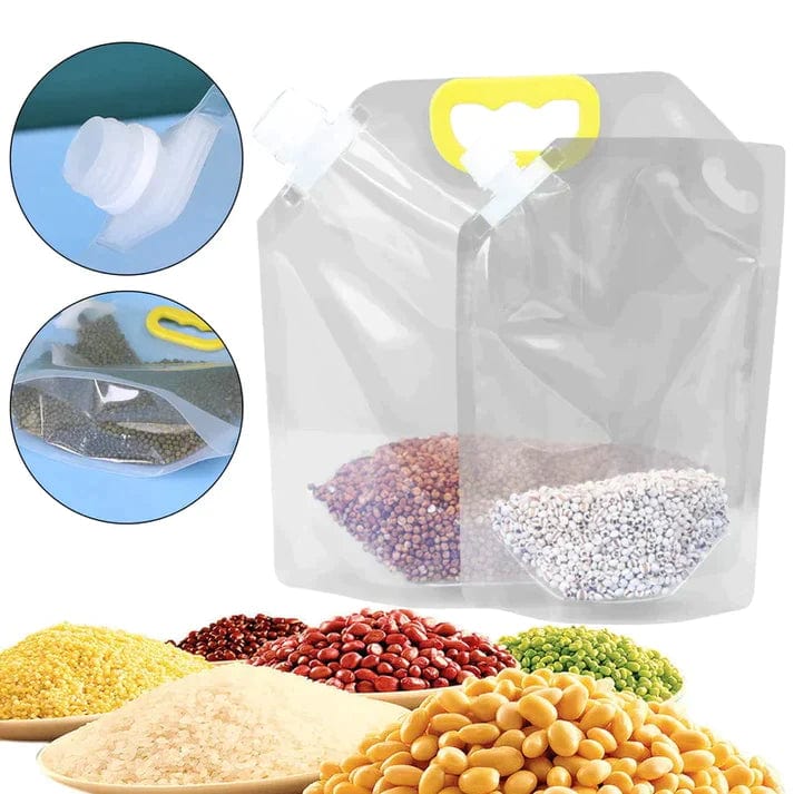 Plastic Bags Container Kitchen Storage Food Containers For Kitchen - Multigrain Storage Bags Multigrain Storage Bags