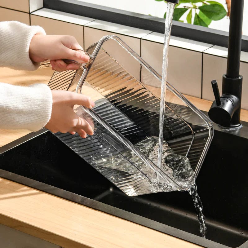 Plastic Container Basket For Kitchen Storage Containers Food Storage - Unbreakable kitchen storage  Basket - 1000 ml (Pack of 6, Blue) Unbreakable kitchen storage  Basket - 1000 ml (Pack of 6)