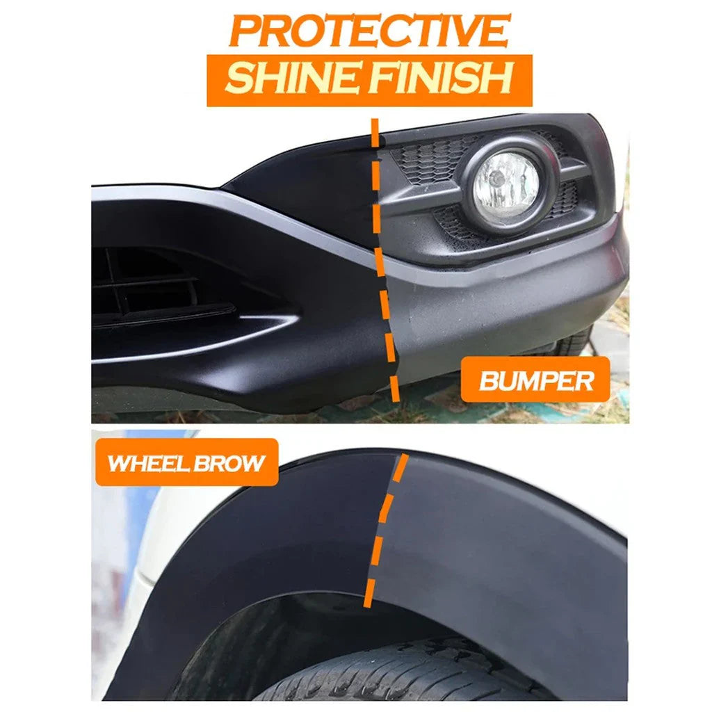 Plastic Restoring Agent (Pack of 2) | Car Washes Coating Shine Plastic Restore Agent Interior Exterior - Plastic Restoring Agent (Pack of 2)