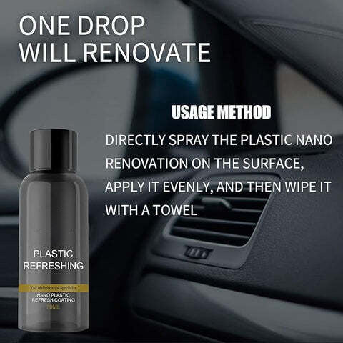 Plastic Revitalizing Coating Agent (Pack of 2)