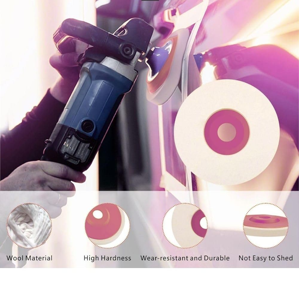 Polishing Wheel Disc | Buffing Wheel Angel Grinder Car Polisher Pad Flap Disc Polishing Polishing Wheel Disc