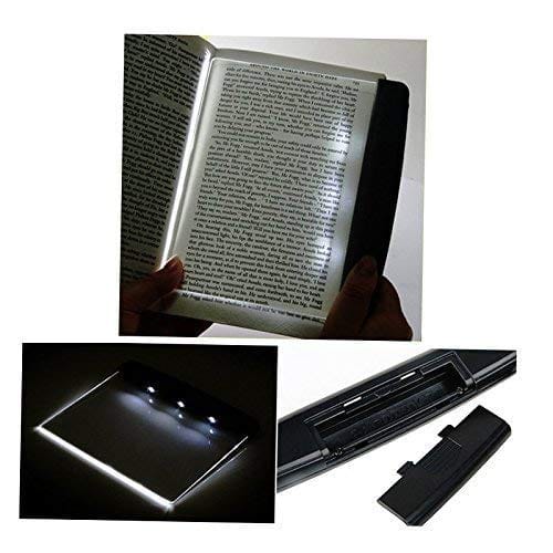 Portable LED Book Panel Light | Night Lamp Bed Light Lightweight Book Reading  Portable LED Book Panel Light