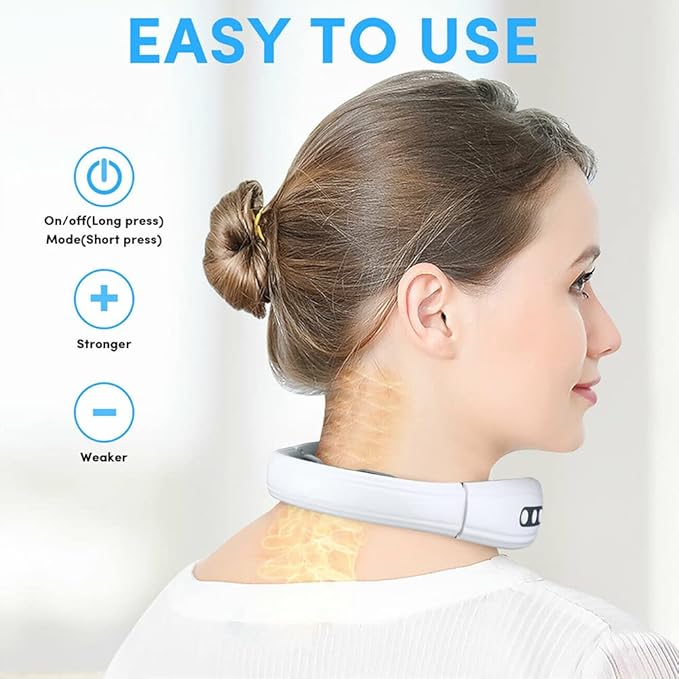 Portable Neck & Shoulder Massager With Heat | Portable Neck & Shoulder Massager with Heat Cervical Pain Relief - Portable Neck & Shoulder Massager With Heat
